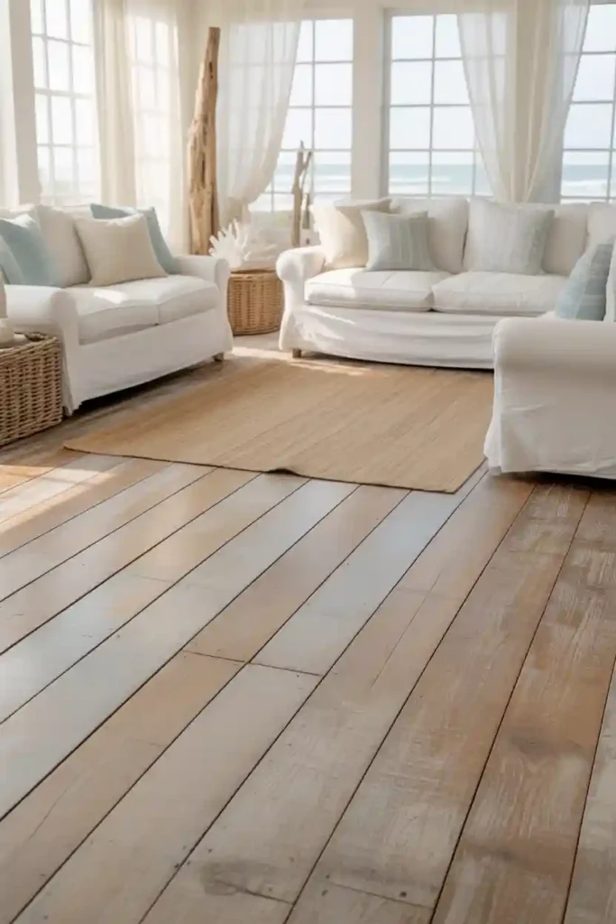  Light Weathered Wood Flooring