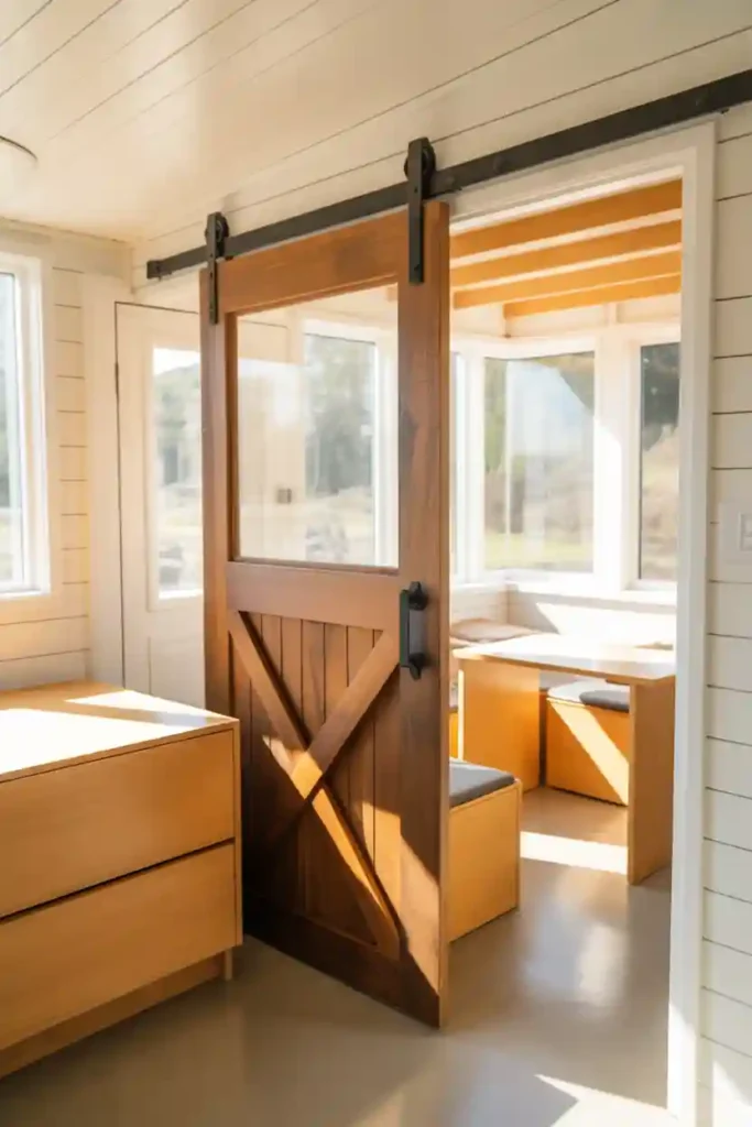 Sliding Doors Instead of Swing Doors