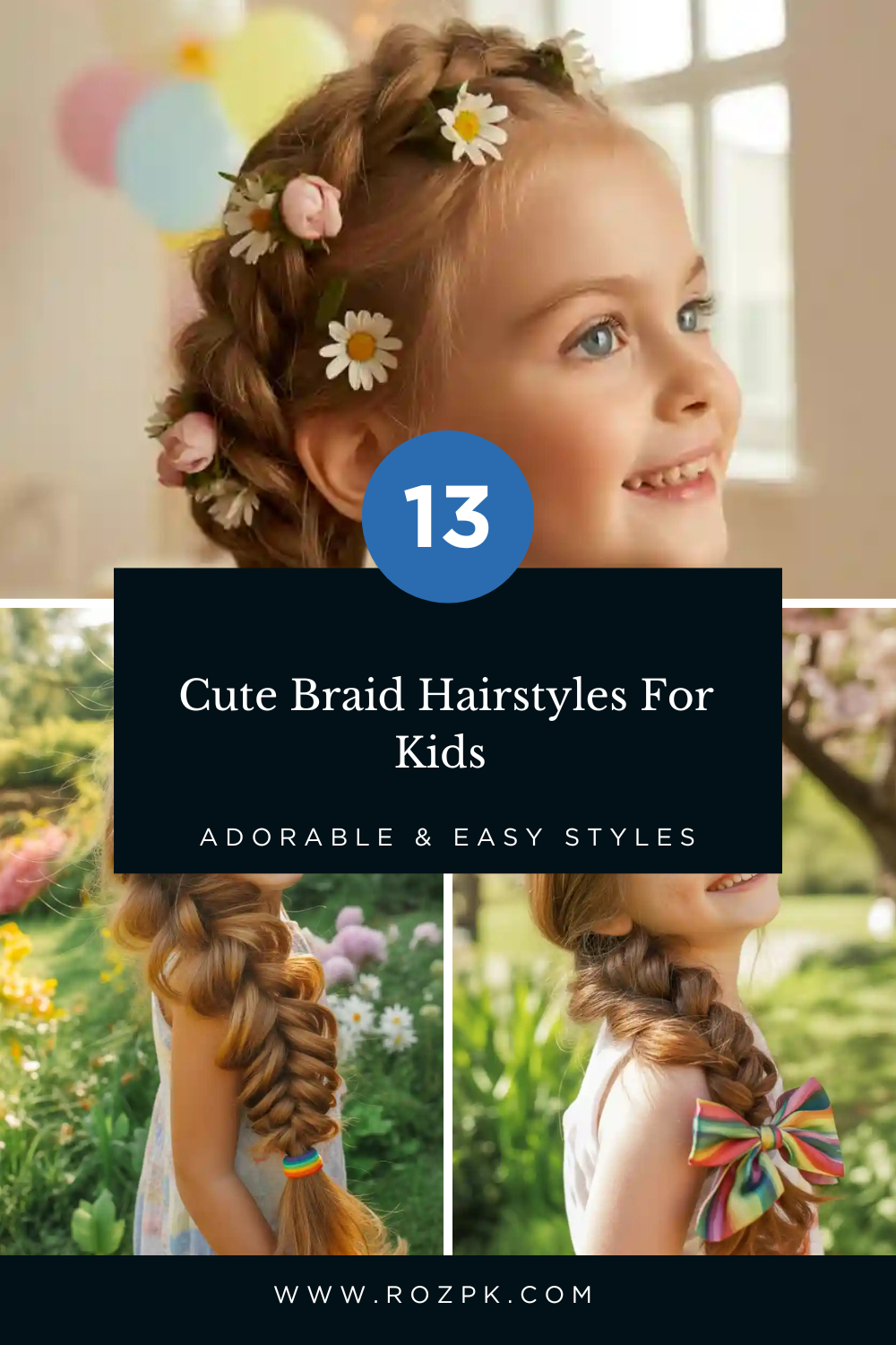 _Cute Braid Hairstyles For Kids