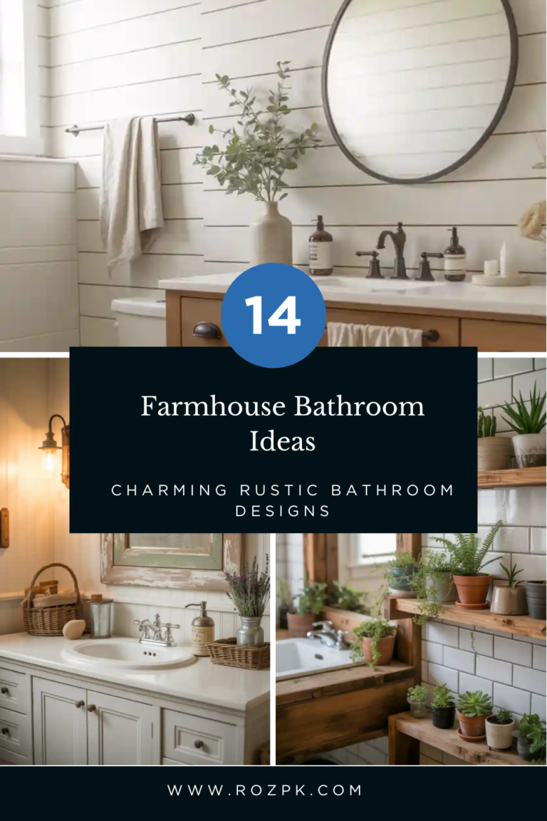 _Farmhouse Bathroom Ideas