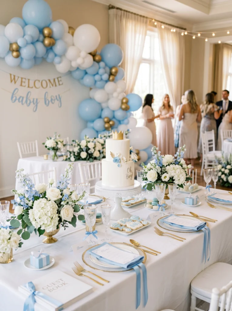  Classic Blue & White Elegance