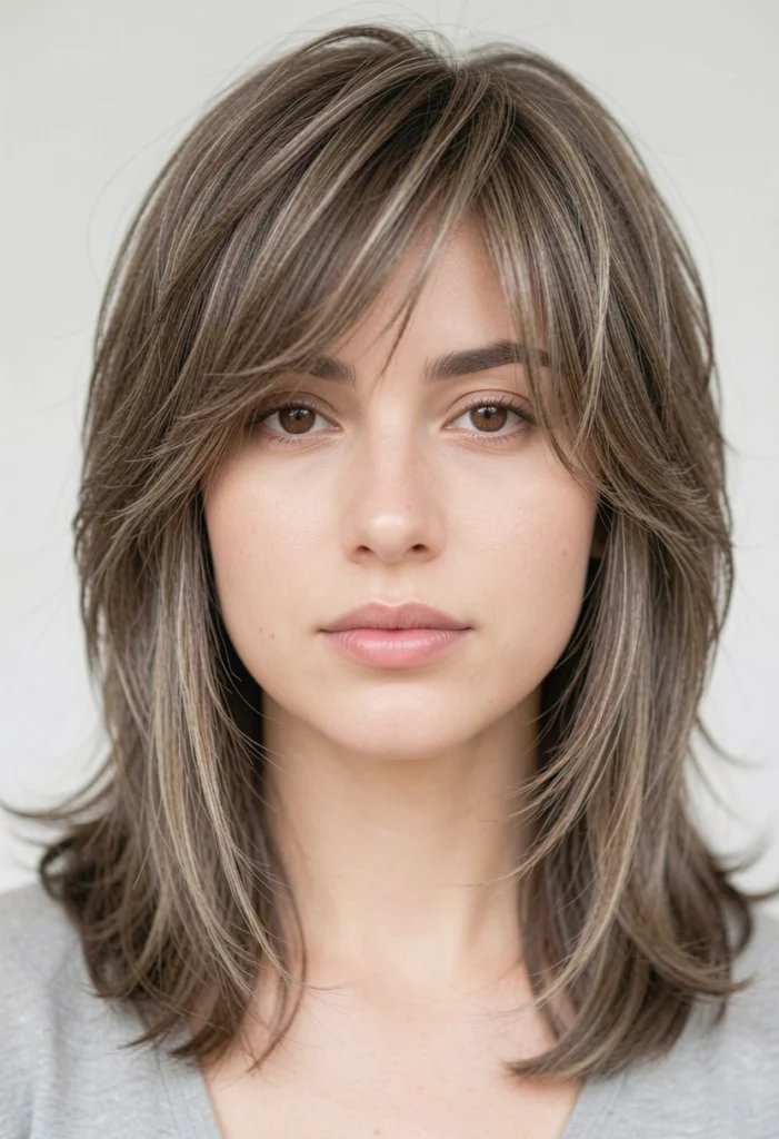 Classic Soft Shag with Face-Framing Layers