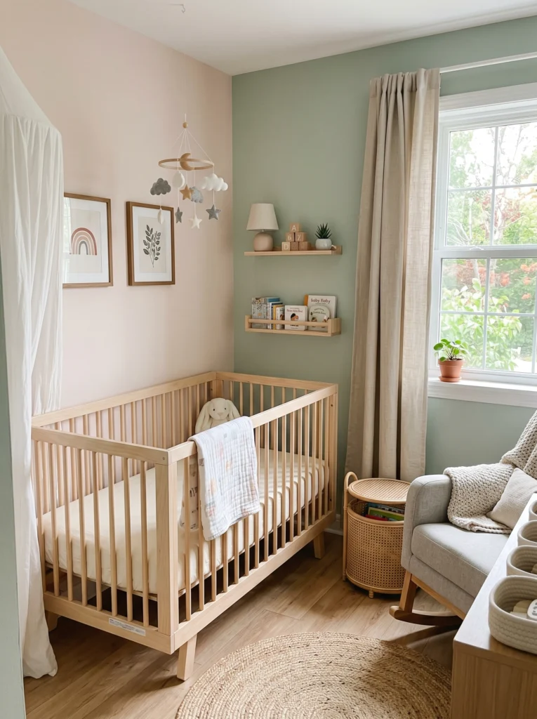 Crib in the Corner Layout