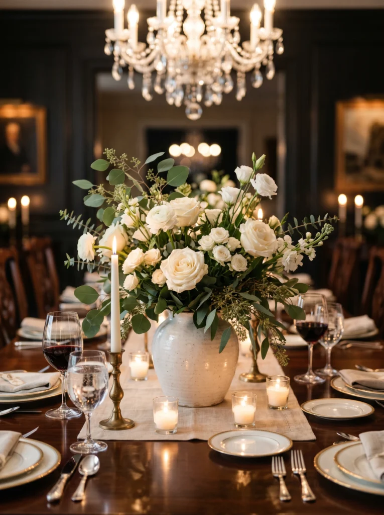 Fresh Floral Arrangement for Timeless Elegance