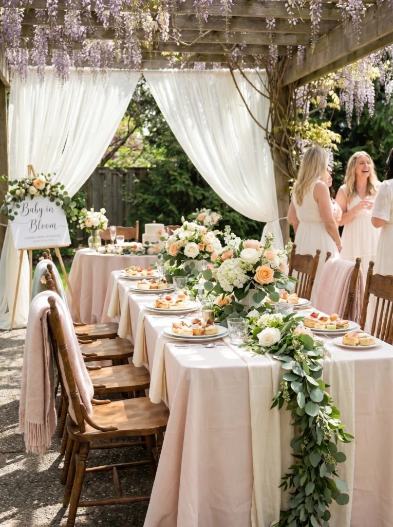 Garden-Inspired Brunch Setup