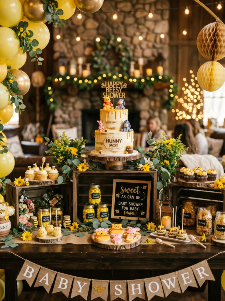 Honey Pot Dessert Table