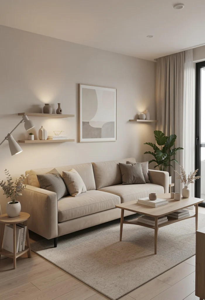 Minimalist Neutral Living Room