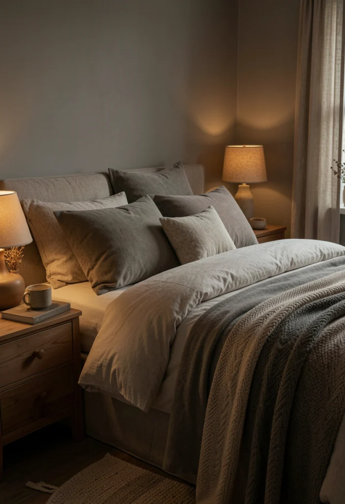 Cozy Layered Bedding