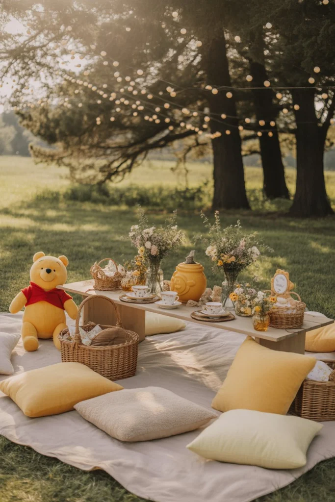 Cozy Picnic-Style Seating