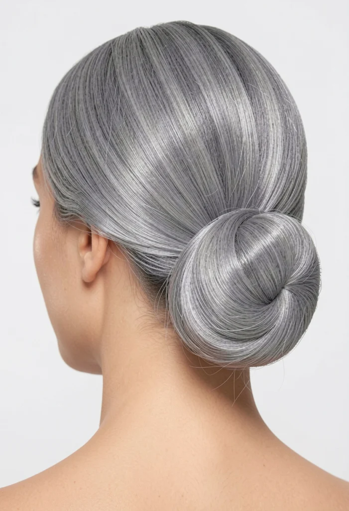 Elegant Low Bun