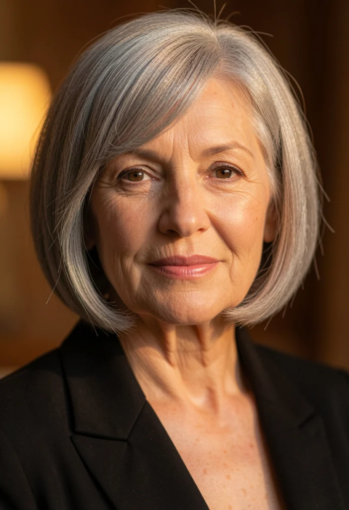 Short Bob with Side Bangs