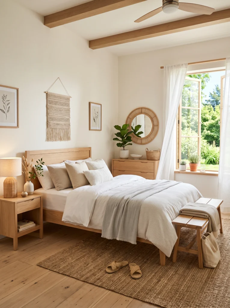 Use Light Wood Furniture