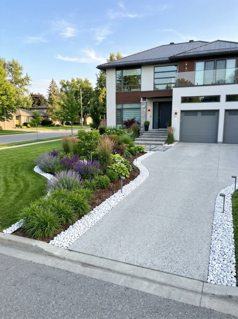  White Rock Driveway Accents
