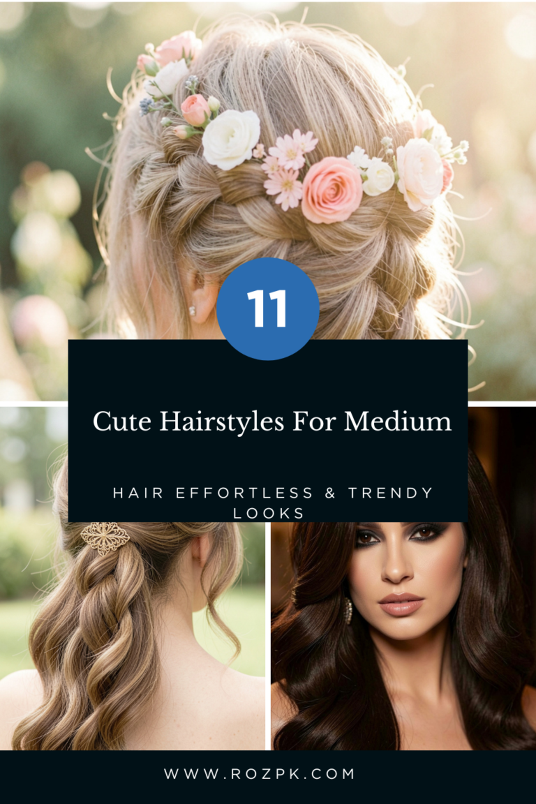 11 Cute Hairstyles For Medium
