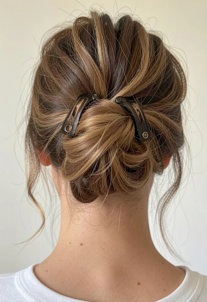 . Claw Clip Updo