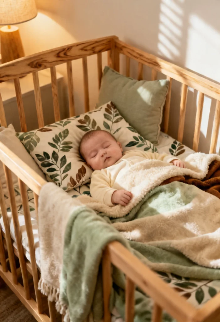 Nature-Inspired Crib Bedding