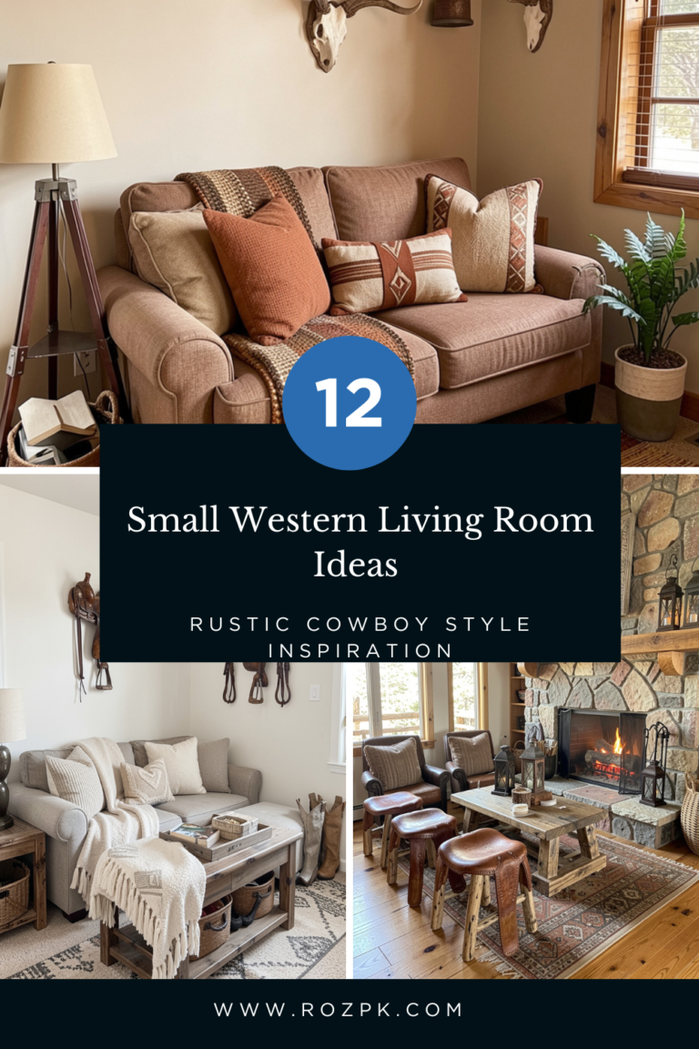12 Small Western Living Room Ideas