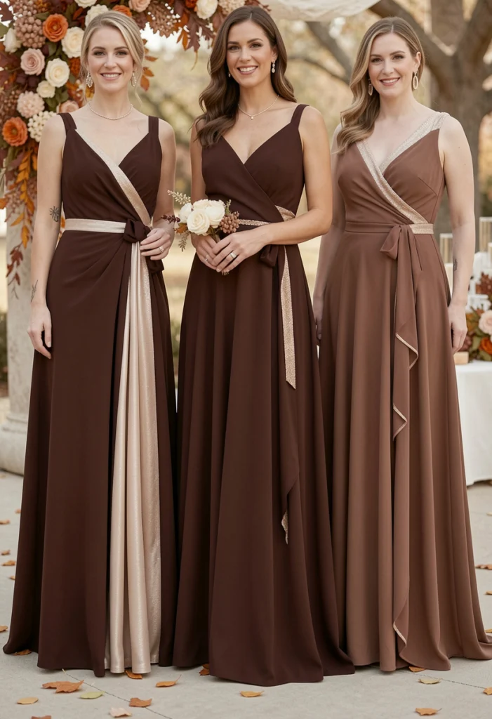 Chocolate Brown Dresses