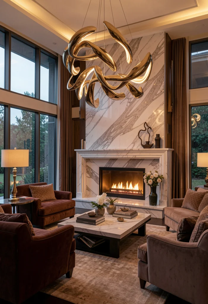  Fireplace as a Central Feature