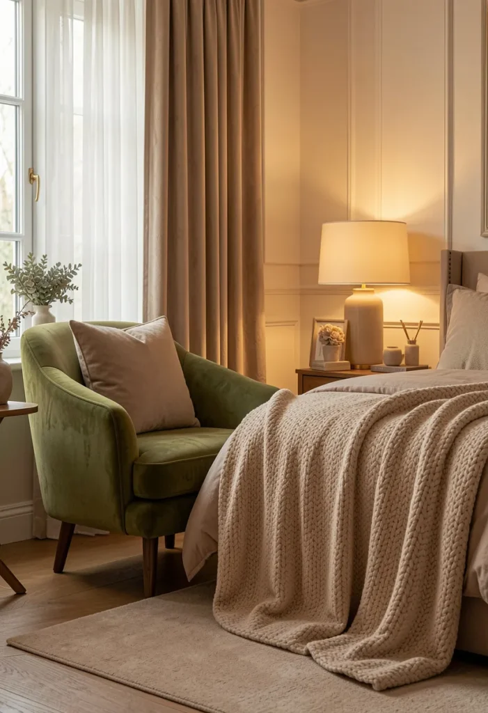 Olive Green Upholstered Furniture