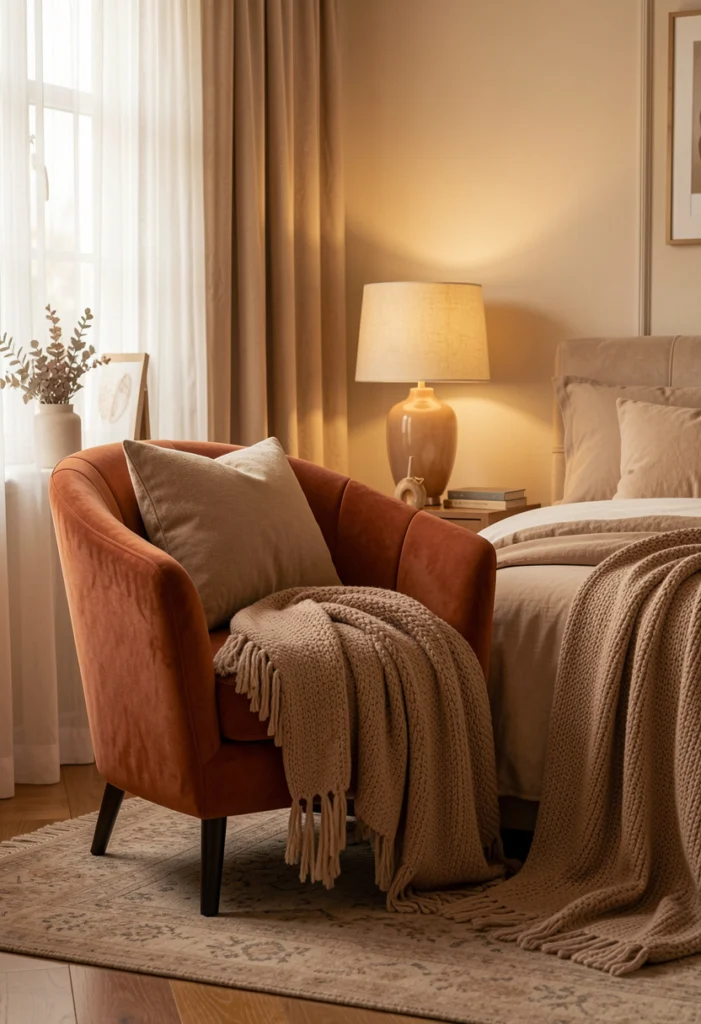 Terracotta Upholstered Furniture