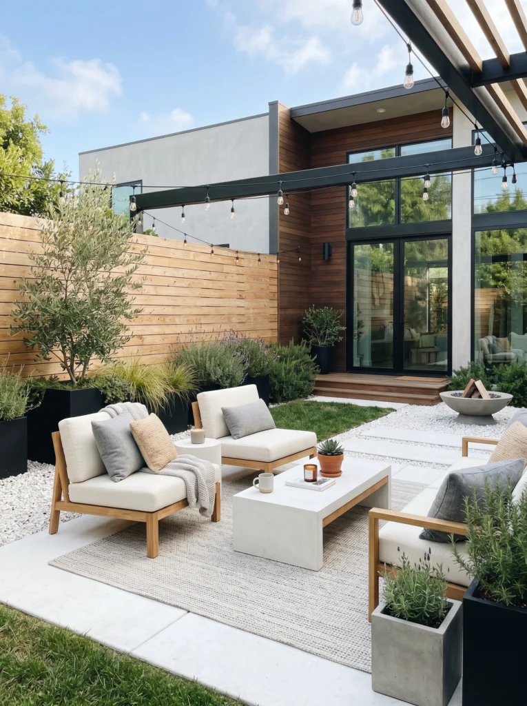 White Rock Outdoor Seating Area