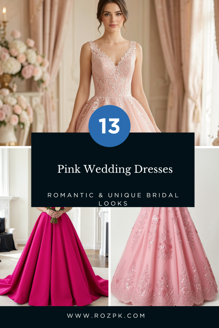 13 Pink Wedding Dresses