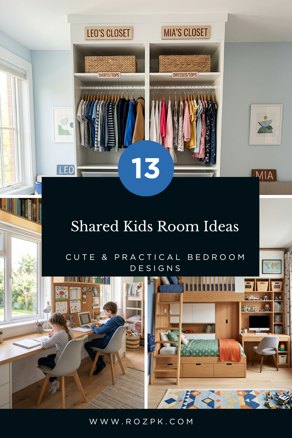 Shared Kids Room Ideas
