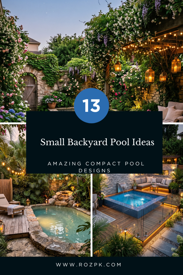13 Small Backyard Pool Ideas