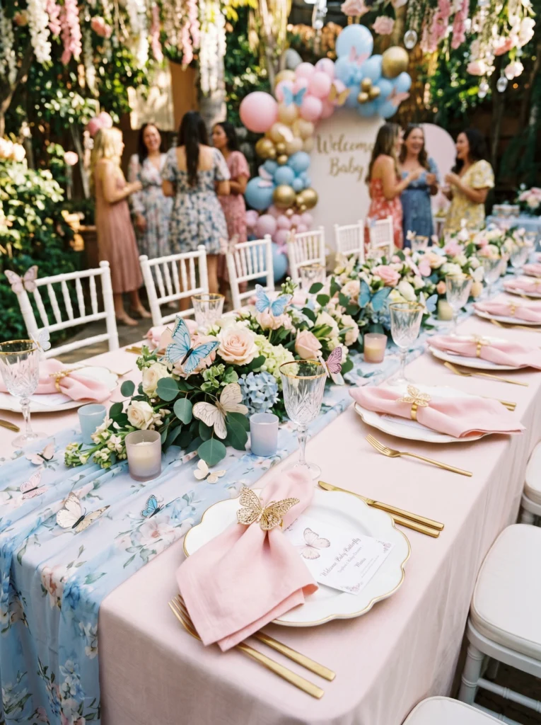 Butterfly Table Settings