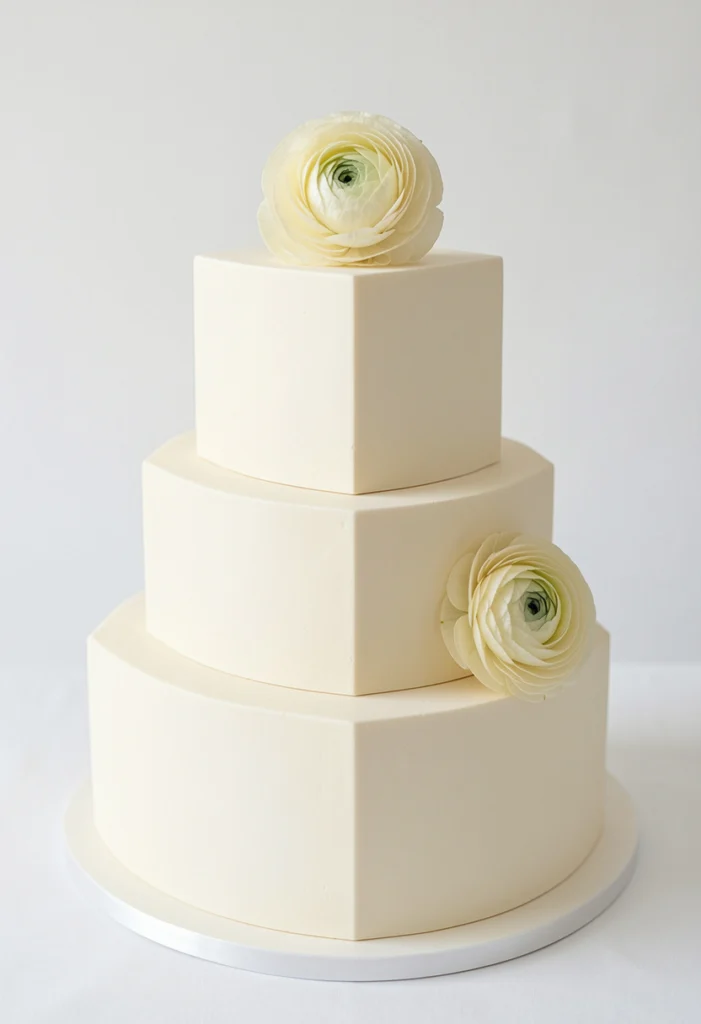 Cake with Edible Pearls