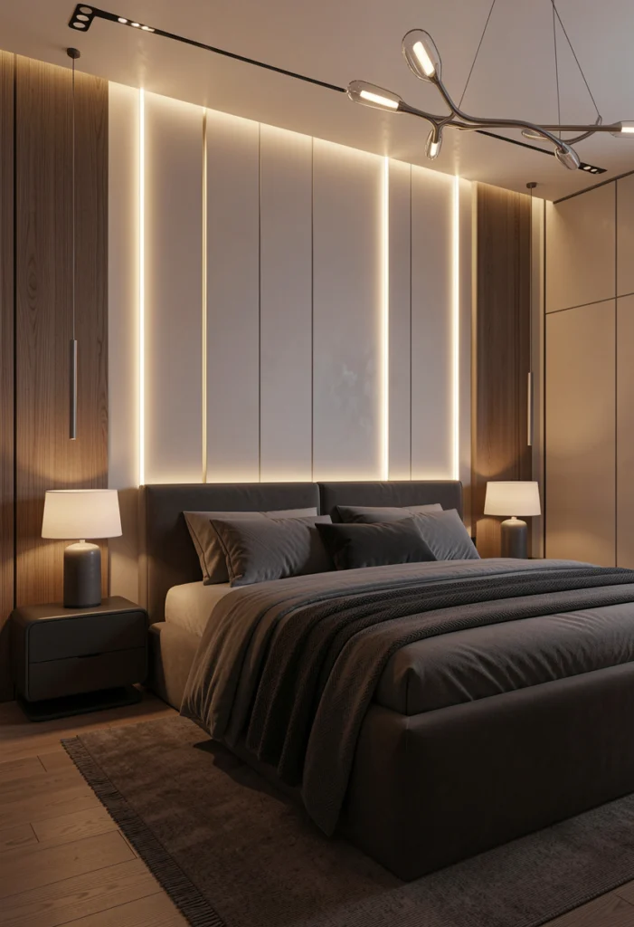 LED Light Accent Wall