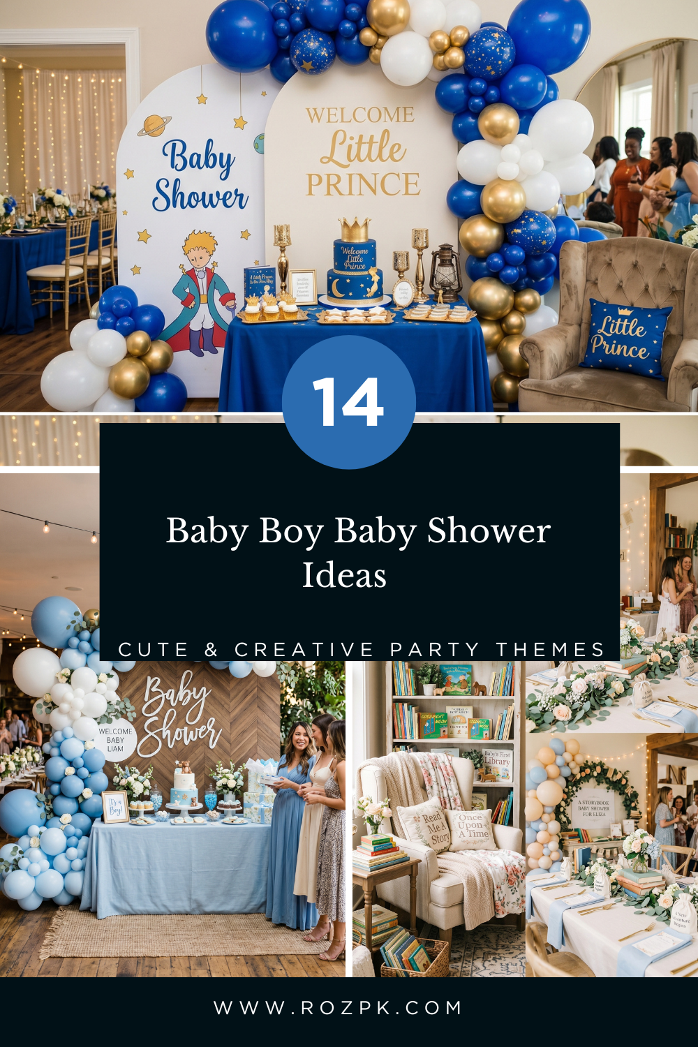 14 Baby Boy Baby Shower Ideas