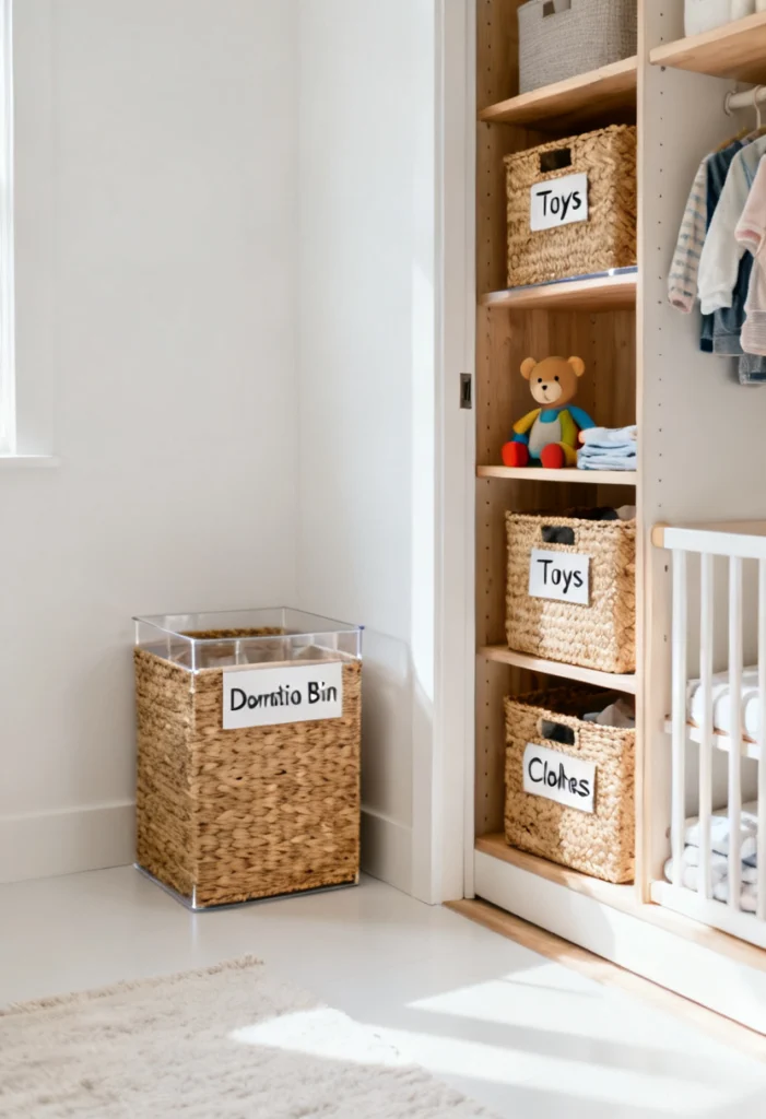 Keep a Donation Bin Handy