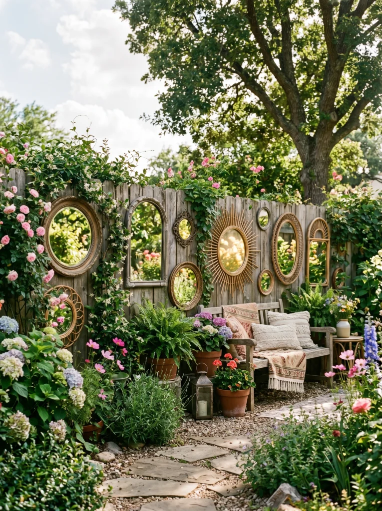 Mirror Accents for Light and Space