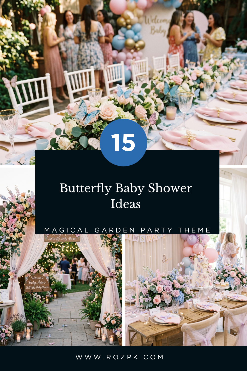 15 Butterfly Baby Shower Ideas