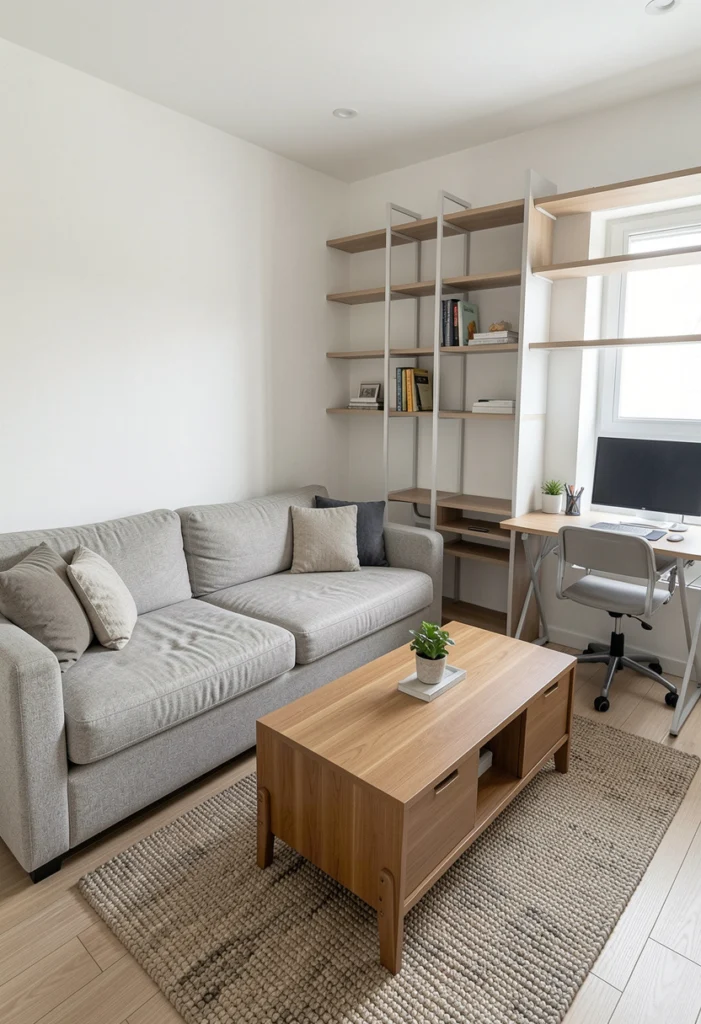 Multi-Functional Furniture Layout