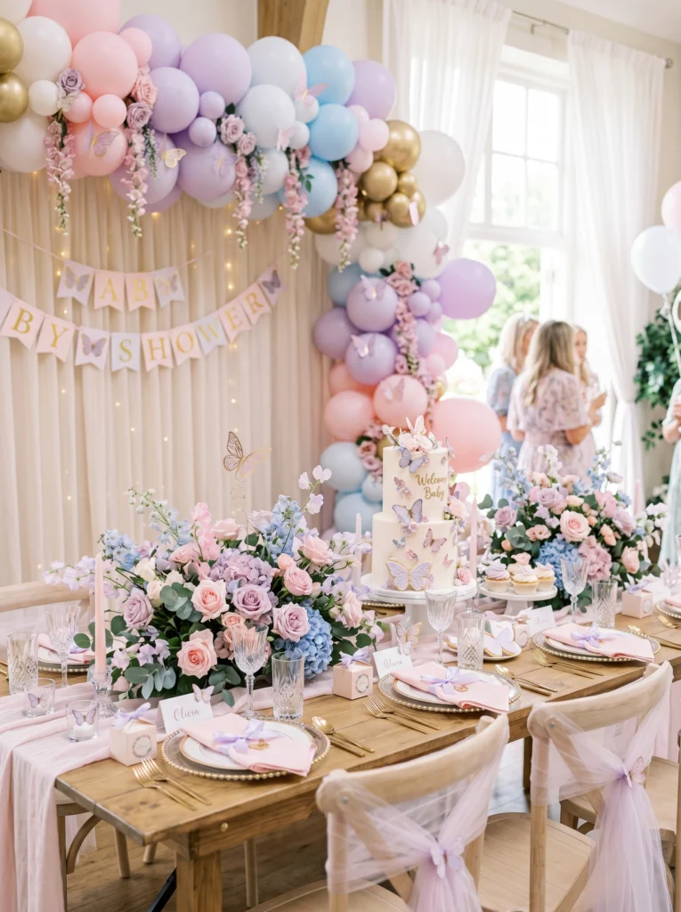 Pastel Butterfly Color Palette