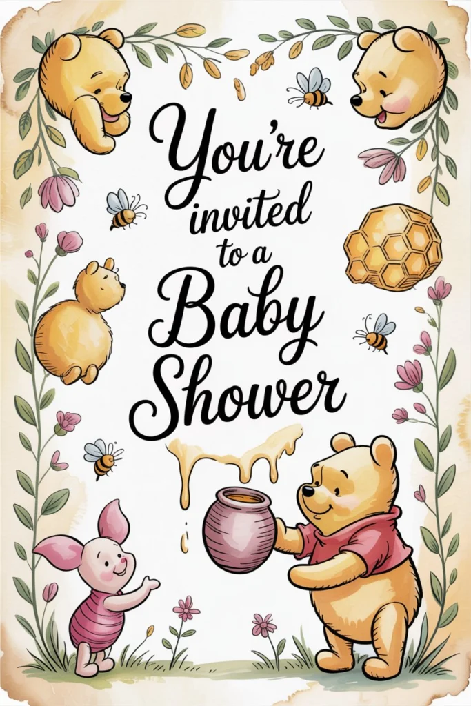 Storybook Invitation Design