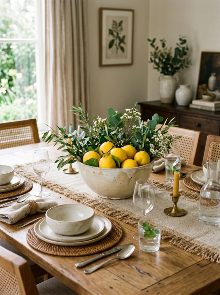  Decorative Bowl With Natural Elements