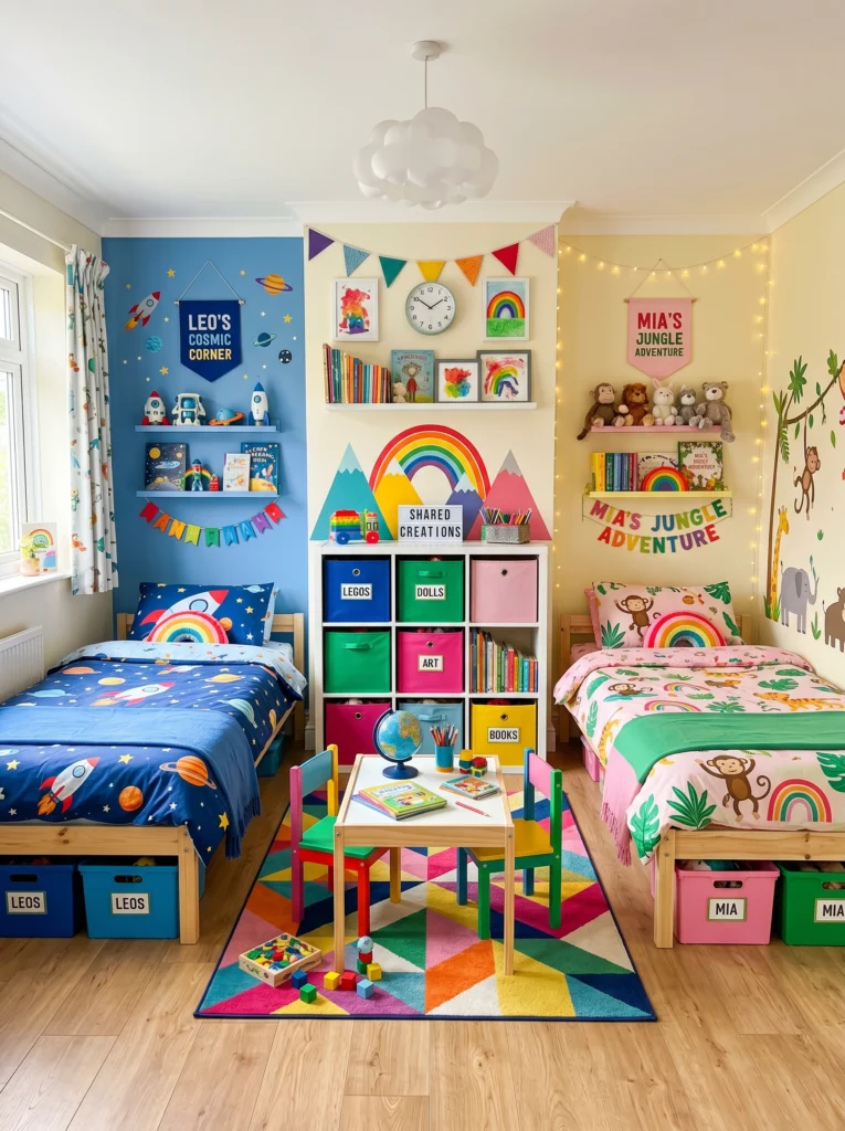 Color-Coded Personal Zones