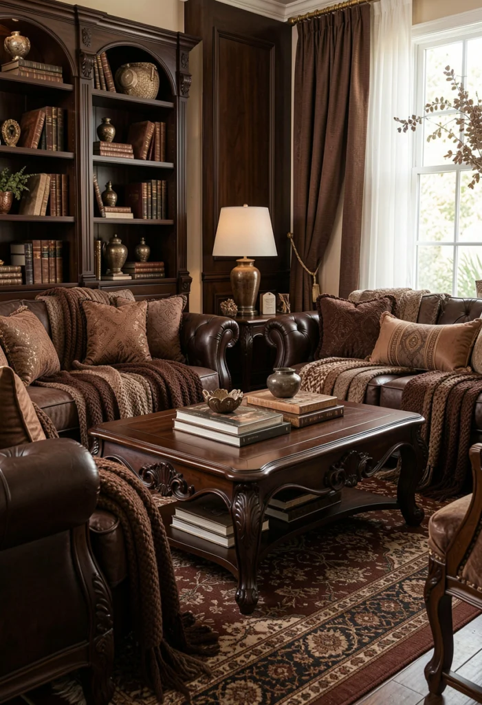 Dark Wood Furniture Elegance