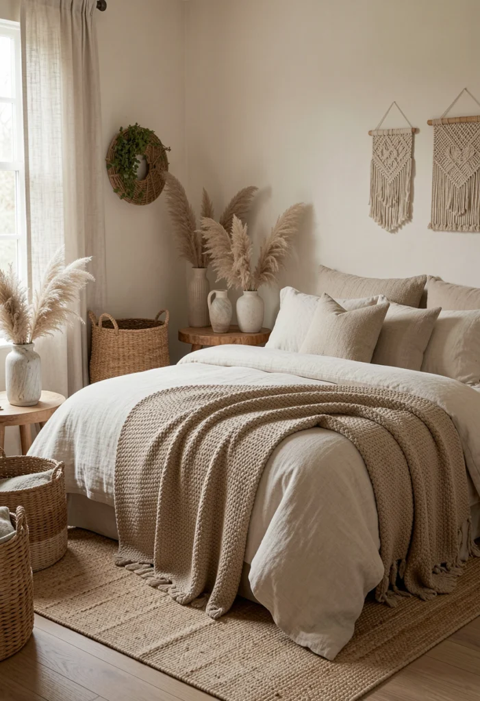 Linen Bedding Layers