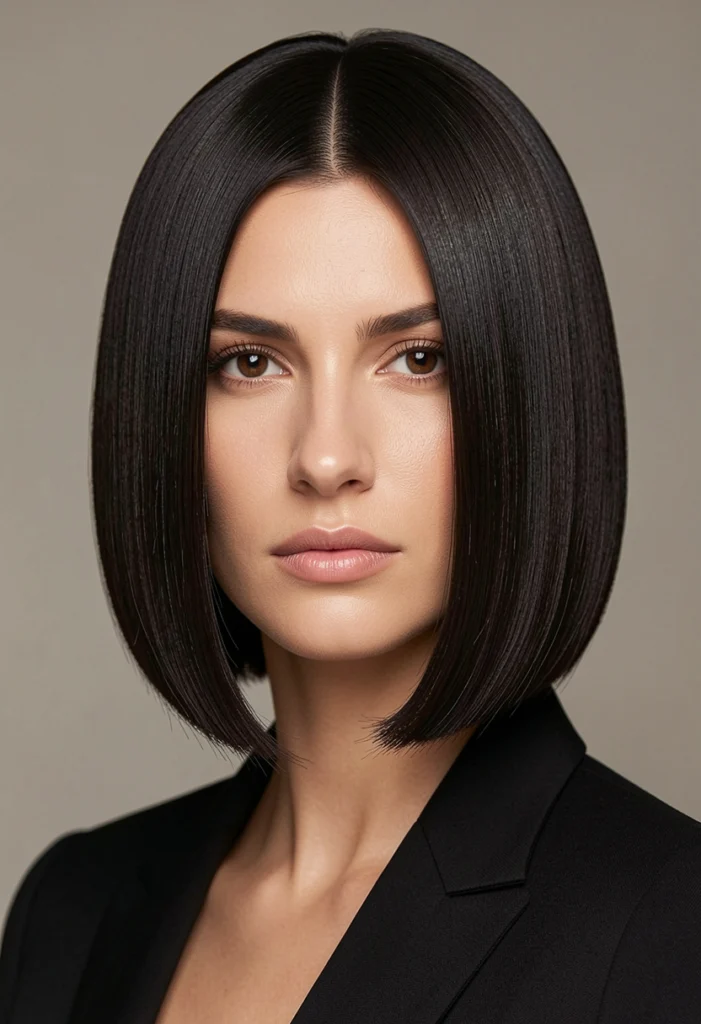 Sleek Italian Bob