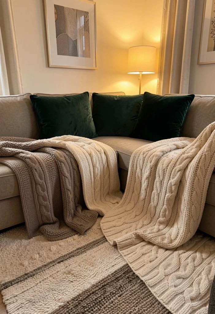 Cozy Textured Living Room