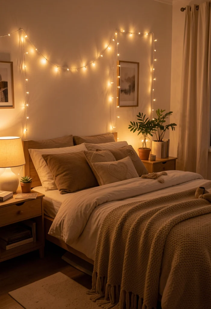 LED Fairy Lights for a Cozy Touch