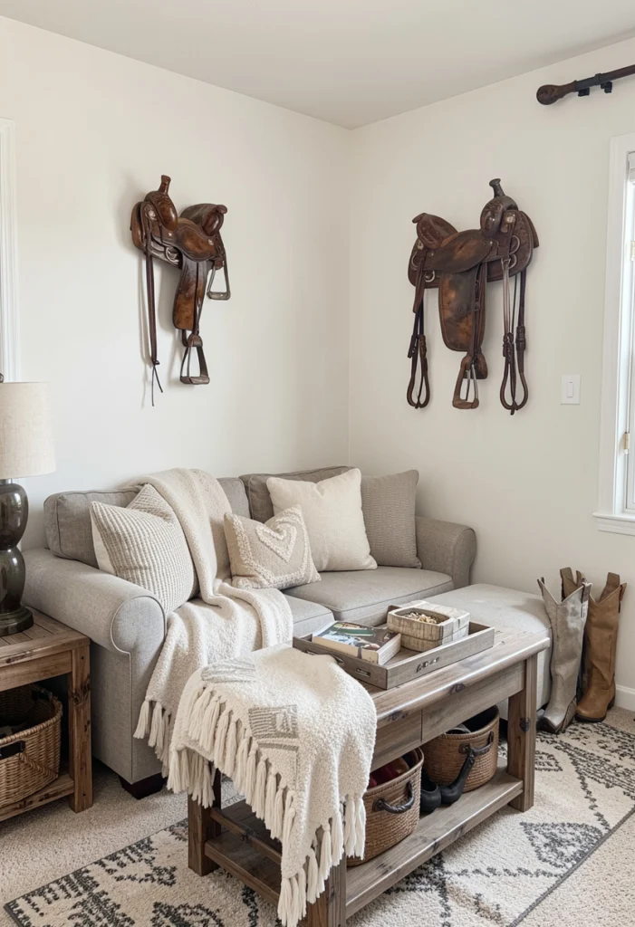 Neutral Base with Rustic Accents