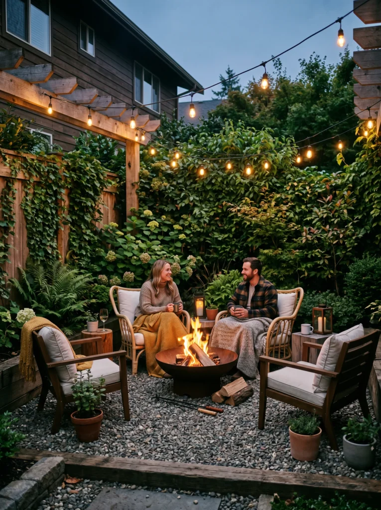 Small Backyard Fire Pit for Compact Outdoor Spaces