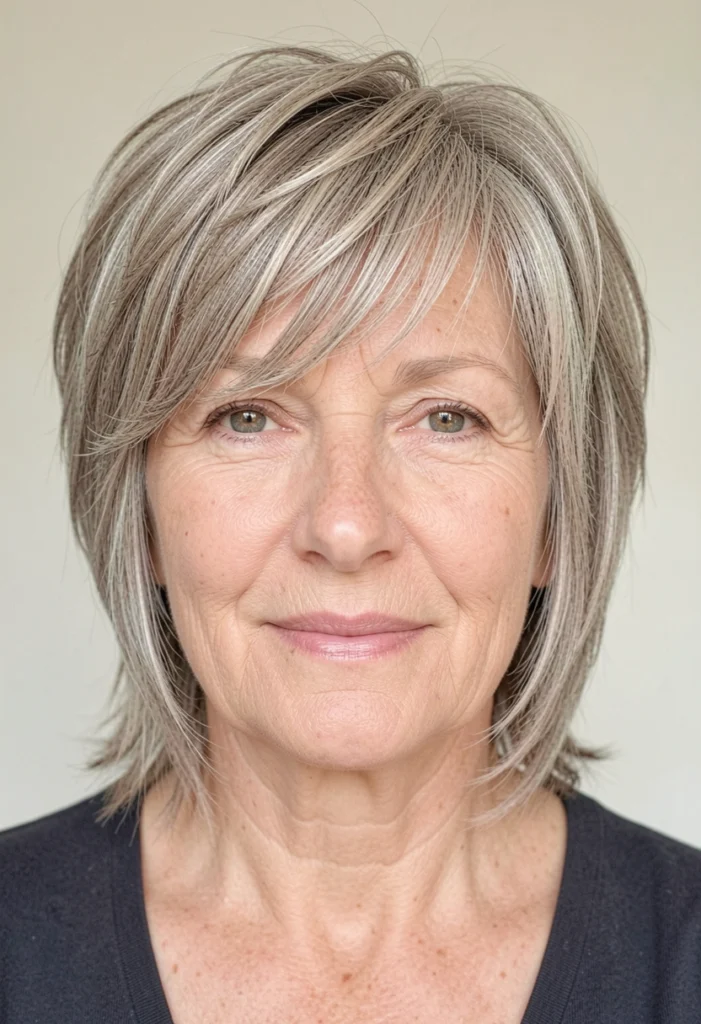 Soft Layered Shag Cut