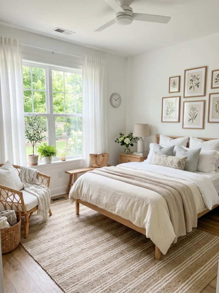 Use Light and Bright Rugs